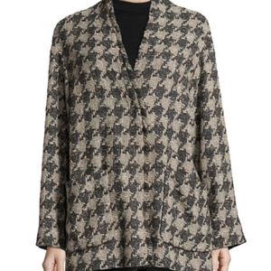 ISABEL MARANT Tweed No Collar Cardigan Style Coat XS.